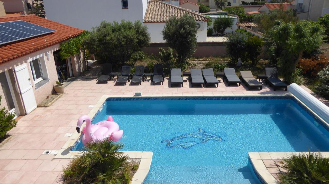 Appartamento Les 2 Dauphins Le Barcarès Esterno foto